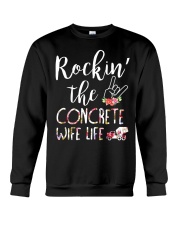 Rockin the Concrete Wife Crewneck Sweatshirt thumbnail