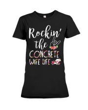 Rockin the Concrete Wife Premium Fit Ladies Tee thumbnail