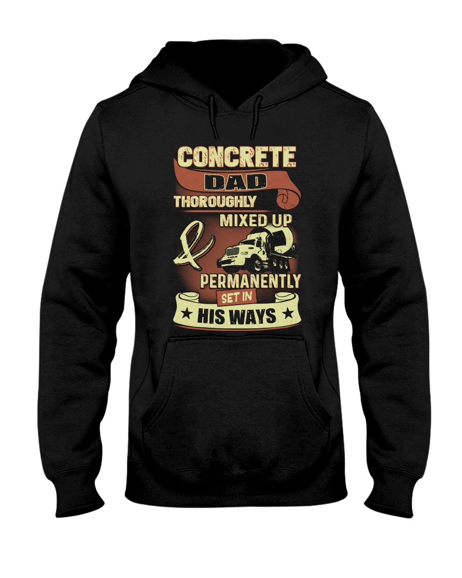 Concrete Dad Hooded Sweatshirt