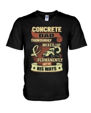 Concrete Dad V-Neck T-Shirt thumbnail