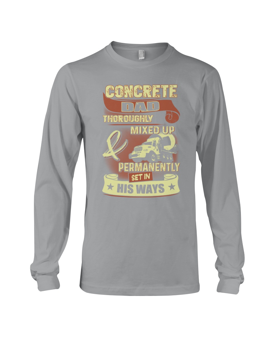 Concrete Dad Long Sleeve Tee