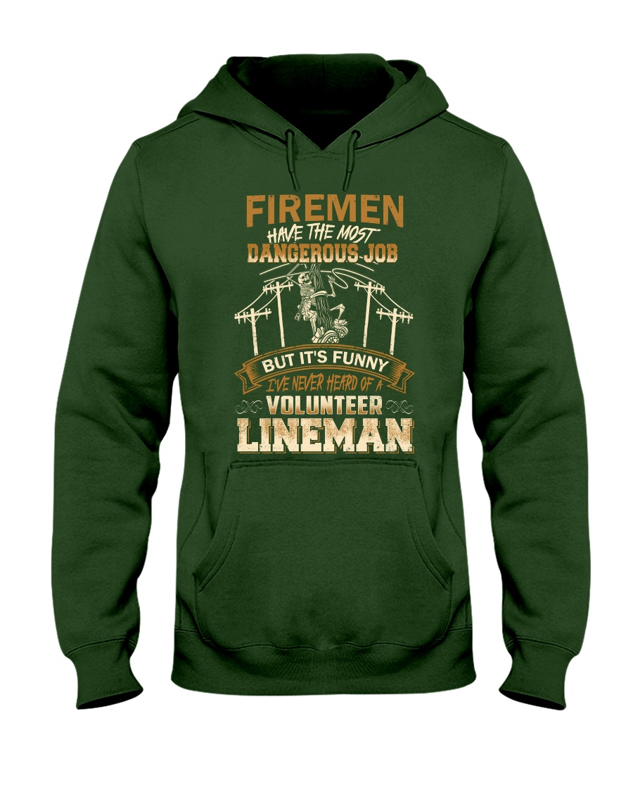 I've never heard of a volunteer Lineman Hooded Sweatshirt