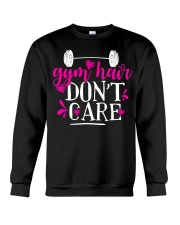 Gym hair don't care Crewneck Sweatshirt thumbnail