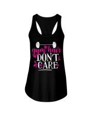 Gym hair don't care Ladies Flowy Tank thumbnail