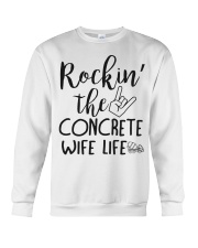 Rockin' the Concrete's Wife life Crewneck Sweatshirt thumbnail