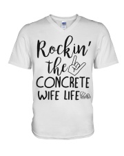 Rockin' the Concrete's Wife life V-Neck T-Shirt thumbnail