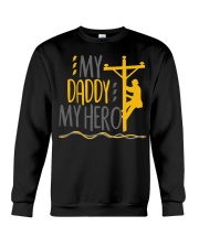 My Daddy My Hero Lineman 2020 Crewneck Sweatshirt thumbnail