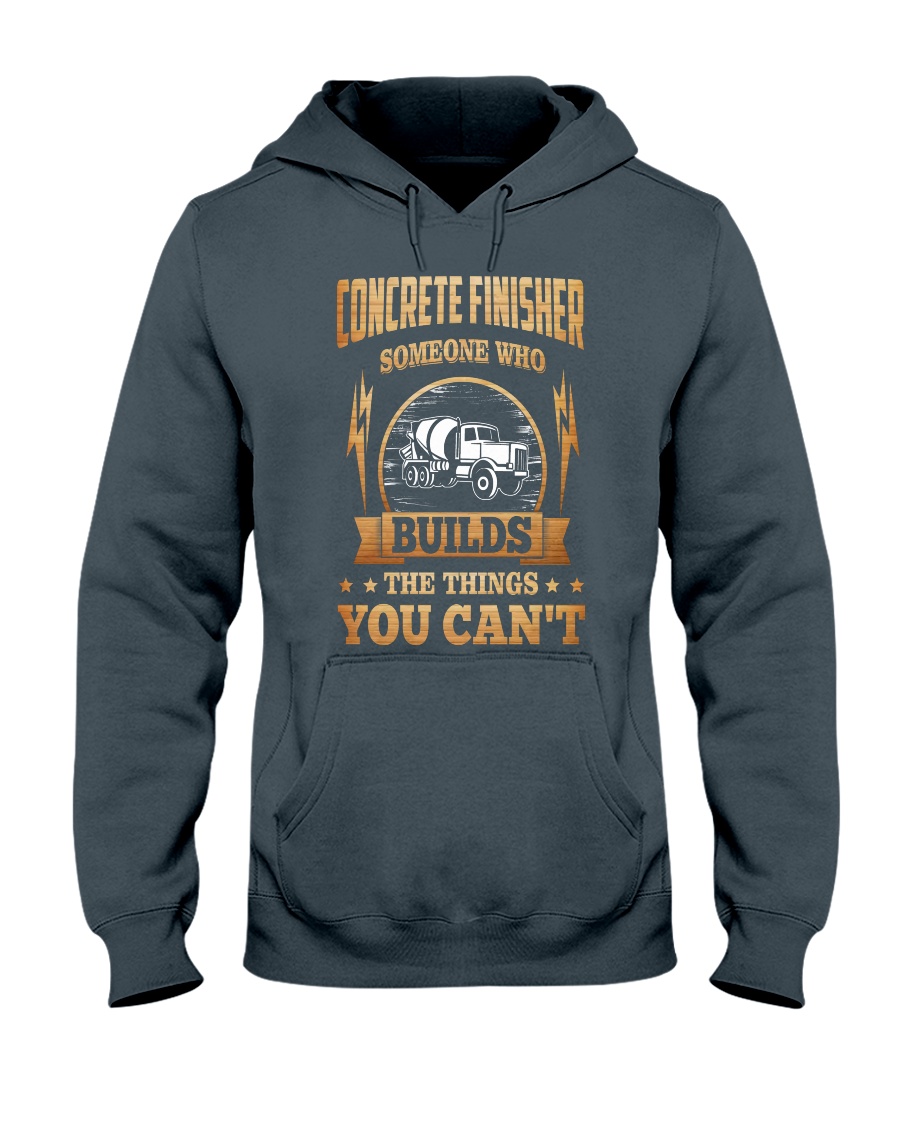 Concrete Finisher Hooded Sweatshirt
