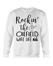 Rockin' the Oilfield's Wife life Crewneck Sweatshirt thumbnail