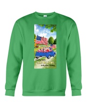 SHN Country roads take home place belong Baseball Crewneck Sweatshirt tile