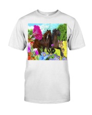 fn horse color forest 25 Premium Fit Mens Tee tile
