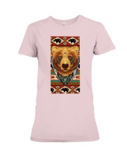 TTN 10 American Native Bear Premium Fit Ladies Tee tile