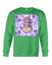 Hope is an anchor to the soul god bible Crewneck Sweatshirt tile