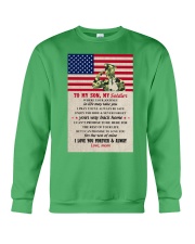 TTN 6 To My Son My Soldier Crewneck Sweatshirt tile