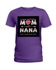 sn mom and nana Ladies T-Shirt tile