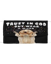 TT Cokapoo Trust In God Cloth face mask front