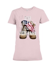 God bless our veterans Premium Fit Ladies Tee tile