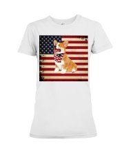 fn 9 corgi proud f Premium Fit Ladies Tee tile