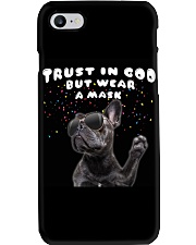 TT French Bulldog Trust In God Phone Case tile