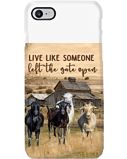 ln goat the gate open Phone Case tile