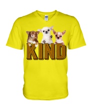 Chihuahua kind V-Neck T-Shirt tile
