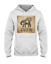 ln elephant find my soul Hooded Sweatshirt tile