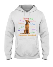 Th 6 Rhodesian Ridgeback i love my sock stealing Hooded Sweatshirt tile