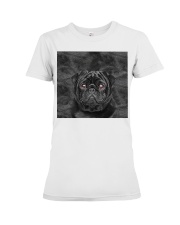 fn 2 pug fur baby Premium Fit Ladies Tee tile
