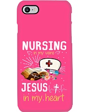 sn nurse in my veins Phone Case tile