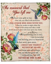 TTN 6 Husband The Moment That You Left Me Fleece Blanket tile
