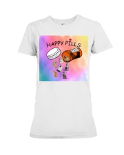 ln cat happy pills Premium Fit Ladies Tee tile