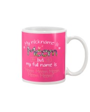 sn my nickname is meem Mug tile
