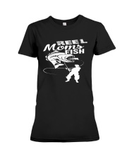 REEL MOMS FISH Premium Fit Ladies Tee thumbnail