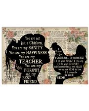 Chicken Lover You are not just a chicken 17x11 Poster front