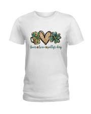 Beer Love Party Day Patrick Day Ladies T-Shirt tile