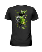 Skull Patrick's Day 2 Sides Ladies T-Shirt tile