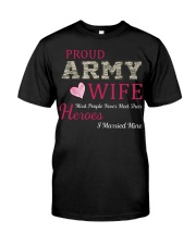 PROUD ARMY WIFE Classic T-Shirt thumbnail