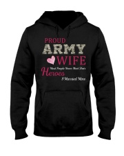 PROUD ARMY WIFE Hooded Sweatshirt thumbnail