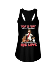 dog is god his love Ladies Flowy Tank thumbnail