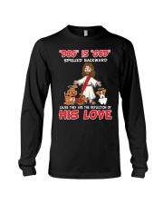 dog is god his love Long Sleeve Tee thumbnail