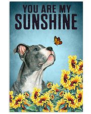 STAFFORDSHIRE BULL TERRIER YOU ARE MY SUNSHINE 11x17 Poster front