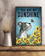 STAFFORDSHIRE BULL TERRIER YOU ARE MY SUNSHINE 11x17 Poster lifestyle-poster-3