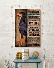 DOBERMAN PINSCHER DOG LOVER 11x17 Poster lifestyle-holiday-poster-3