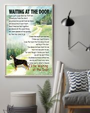 GREATER SWISS MOUNTAIN DOG WAITTING AT THE DOOR 11x17 Poster lifestyle-poster-1