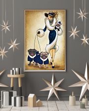 PUG WOMAN 11x17 Poster lifestyle-holiday-poster-1