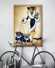 PUG WOMAN 11x17 Poster lifestyle-poster-7