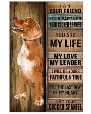COCKER SPANIEL DOG LOVER 11x17 Poster front