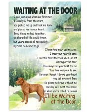 CHESAPEAKE BAY RETRIEVER WAITTING AT THE DOOR 11x17 Poster front