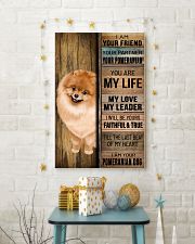 POMERANIAN DOG LOVER 11x17 Poster lifestyle-holiday-poster-3