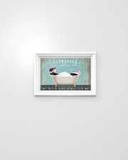 SCHNAUZER PUPPY RELAX ON BATH SOAP 17x11 Poster poster-landscape-17x11-lifestyle-02